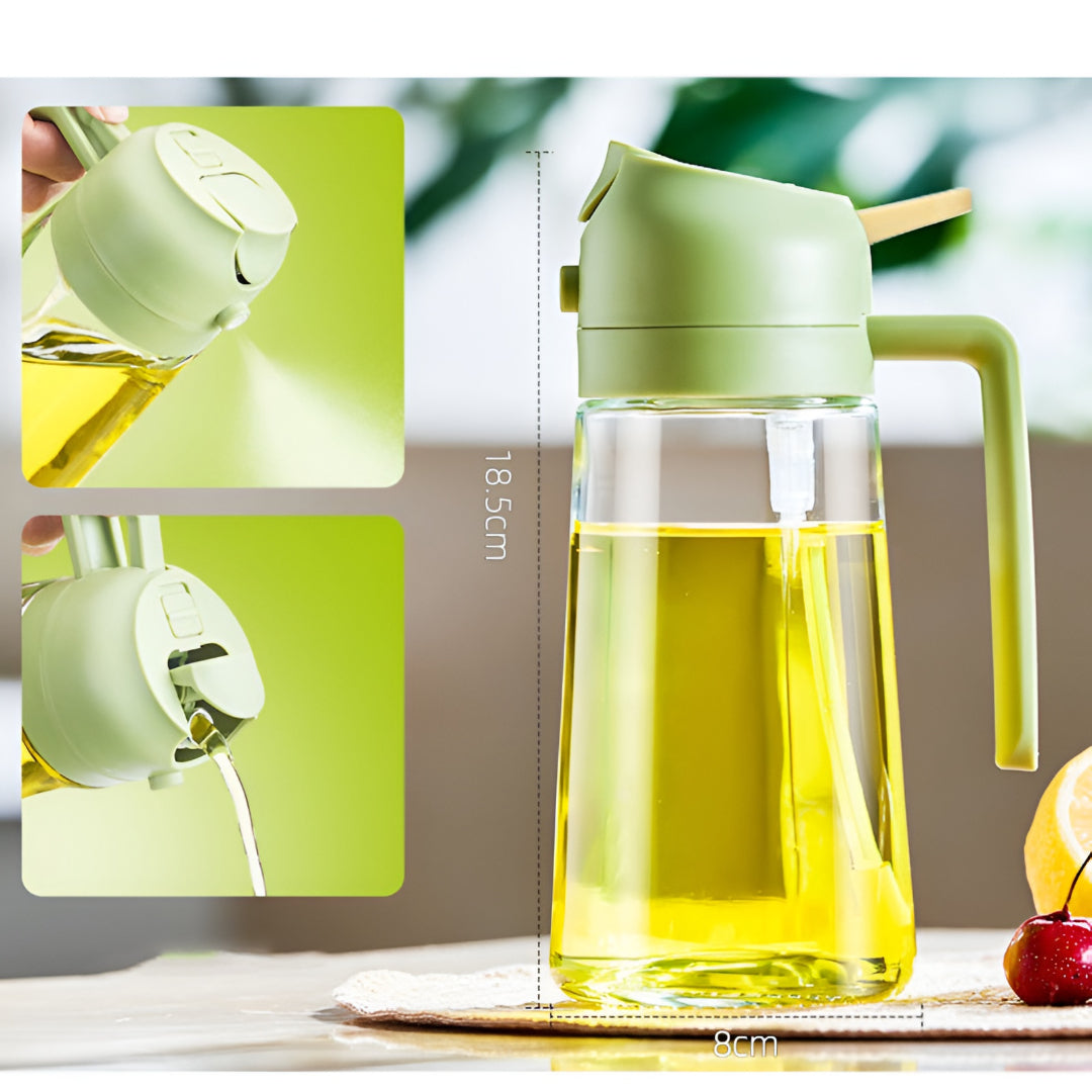 2-in-1 Oil Dispenser & Spray Bottle