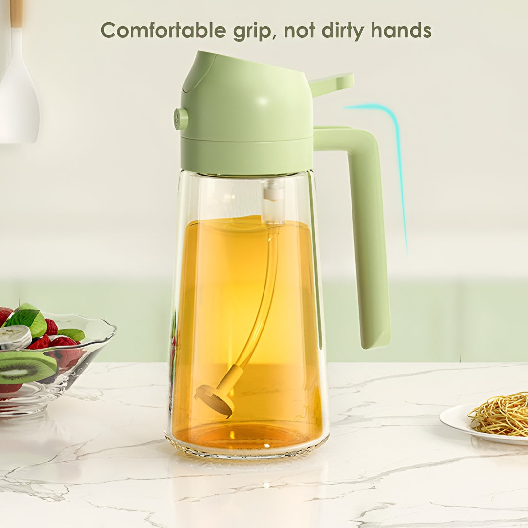 2-in-1 Oil Dispenser & Spray Bottle