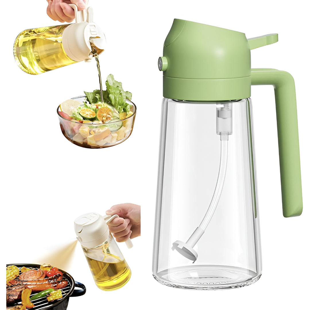 2-in-1 Oil Dispenser & Spray Bottle