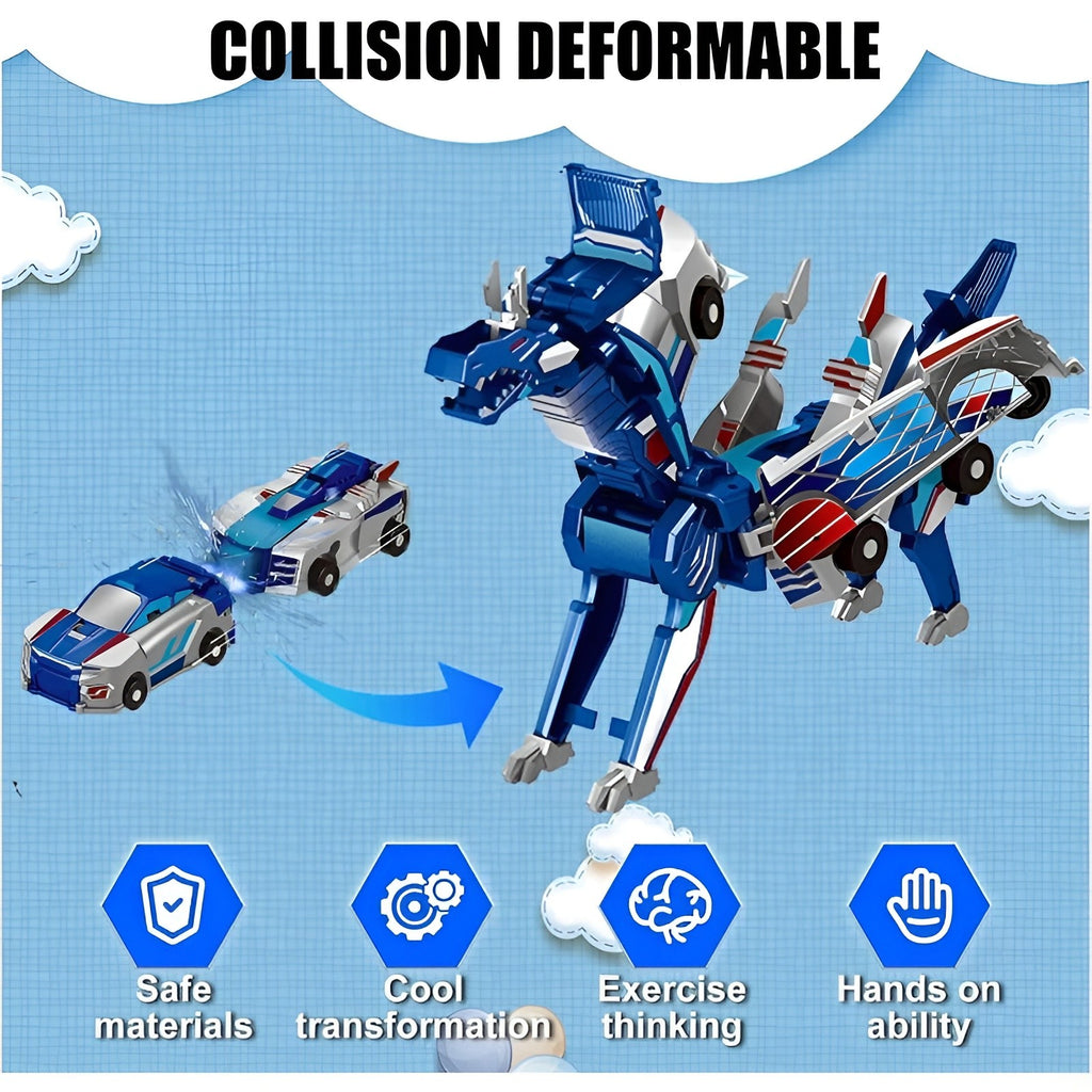 DinoDrift - 2-in-1 Collision Transforming Dino-Car