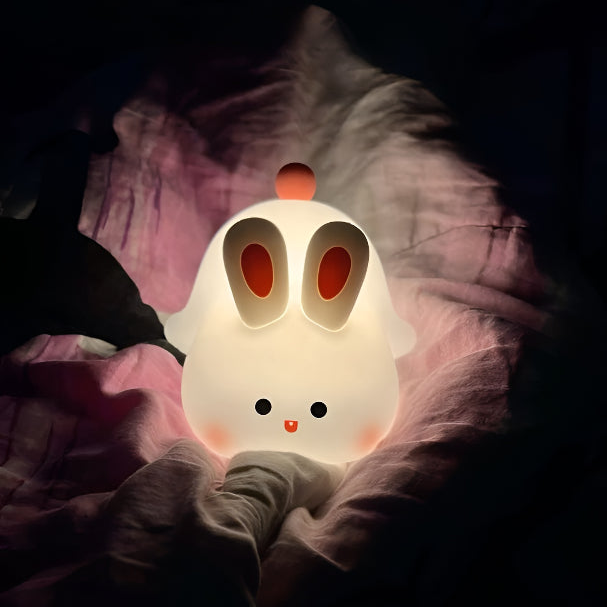 Cute Bunny(Rabit) Silicone Night Lamp