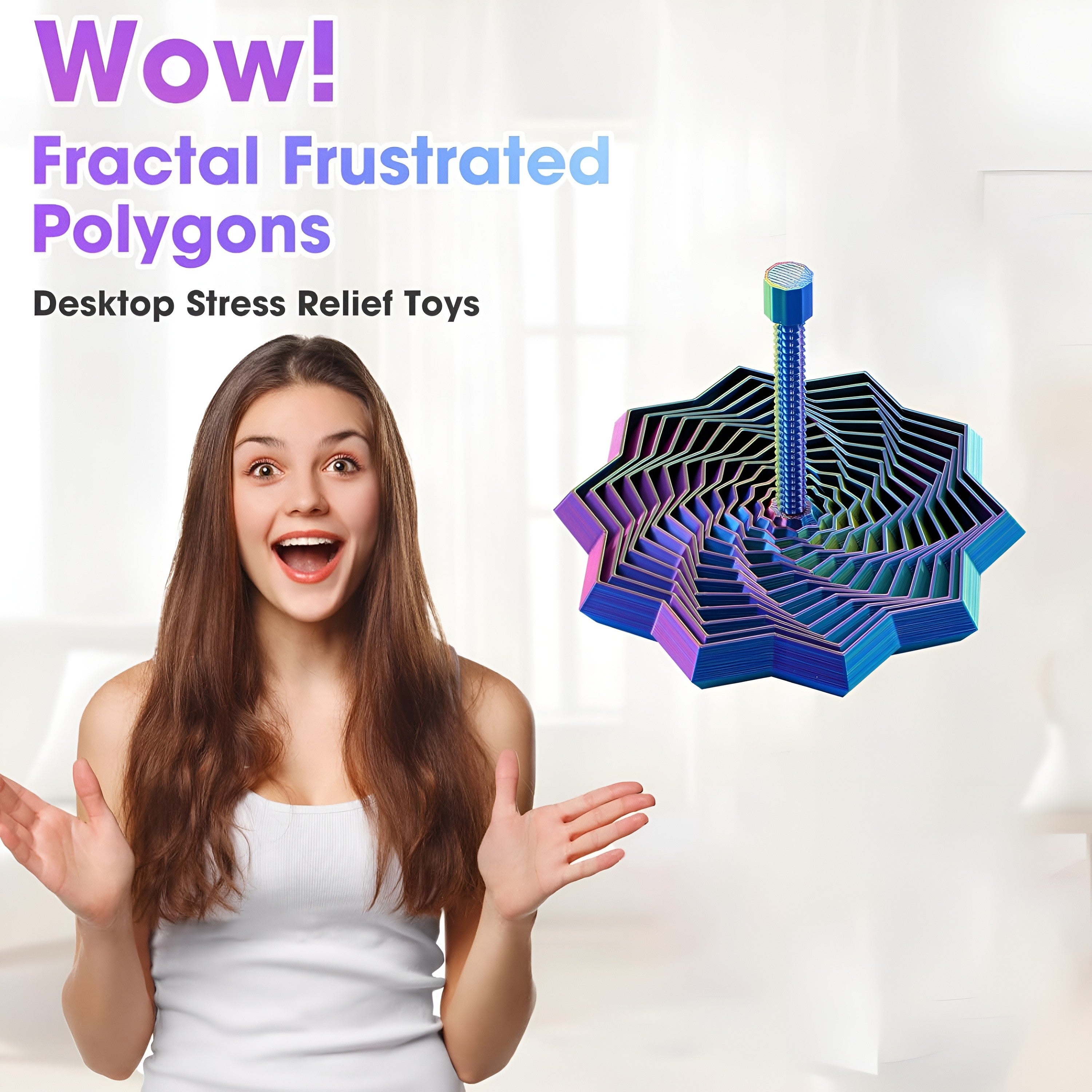 InfinityBolt - 3D Printed Impossible Fidget Toy