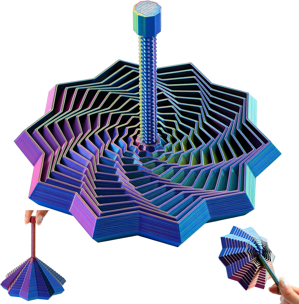 InfinityBolt - 3D Printed Impossible Fidget Toy