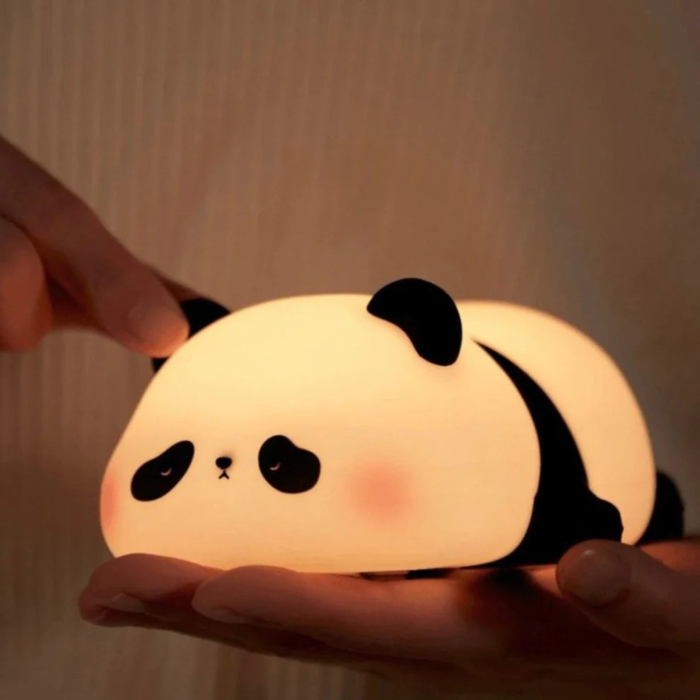 Cute Panda Silicone Lamp – Cozy Night Light