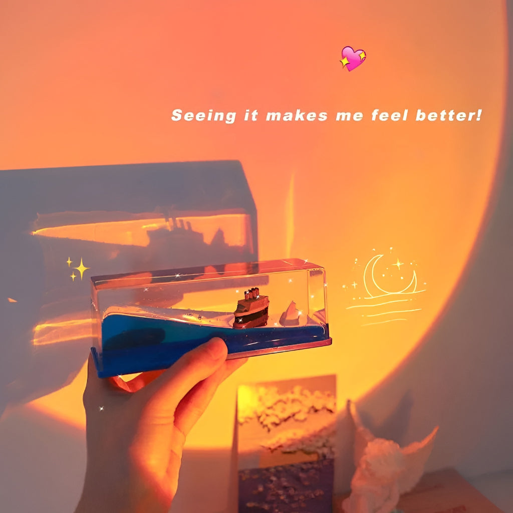 Ocean Wave Liquid Motion Decor