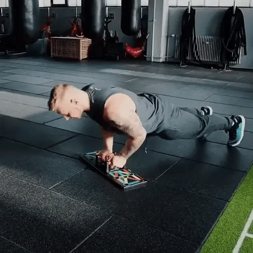 Complete Arm Muscle Targeting Push Up Board 9-in-1